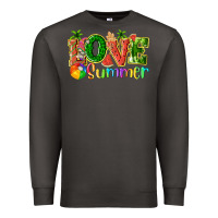 Smoke love summer with watermelon tbw Premium Sweatshirt - texasbilliewilder