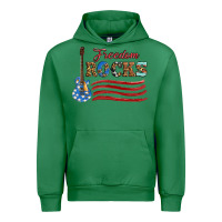 Emerald freedom rocks with guitar Urban Hoodie - Artiststas