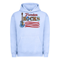 Pigment Grape Ice freedom rocks with guitar Urban Hoodie - Artiststas