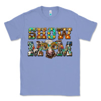 Colony Blue show mom brown calf eye glasses Classic Tee - BarkalooDesign