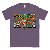 Lavender show mom brown calf eye glasses Classic Tee - BarkalooDesign