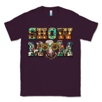 Plum show mom brown calf eye glasses Classic Tee - BarkalooDesign