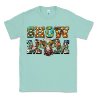 Seafoam show mom brown calf eye glasses Classic Tee - BarkalooDesign