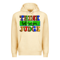 Pina Colada think before you judge Premium Hoodie - AdoDesignShop