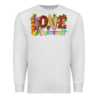Love Summer With Strawberry Premium Sweatshirt | Teevron