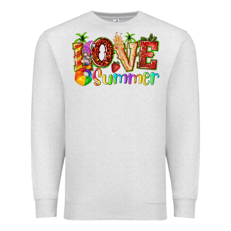 Love Summer With Strawberry Premium Sweatshirt by texasbilliewilder | Teevron