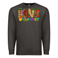 Smoke love summer with strawberry Premium Sweatshirt - texasbilliewilder