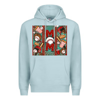 Blue Mist baseball mom Premium Hoodie - Jasminsmagicworld