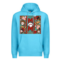 Ocean Blue baseball mom Premium Hoodie - Jasminsmagicworld