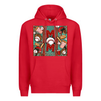 Red baseball mom Premium Hoodie - Jasminsmagicworld