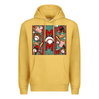 Antique Gold baseball mom Premium Hoodie - Jasminsmagicworld