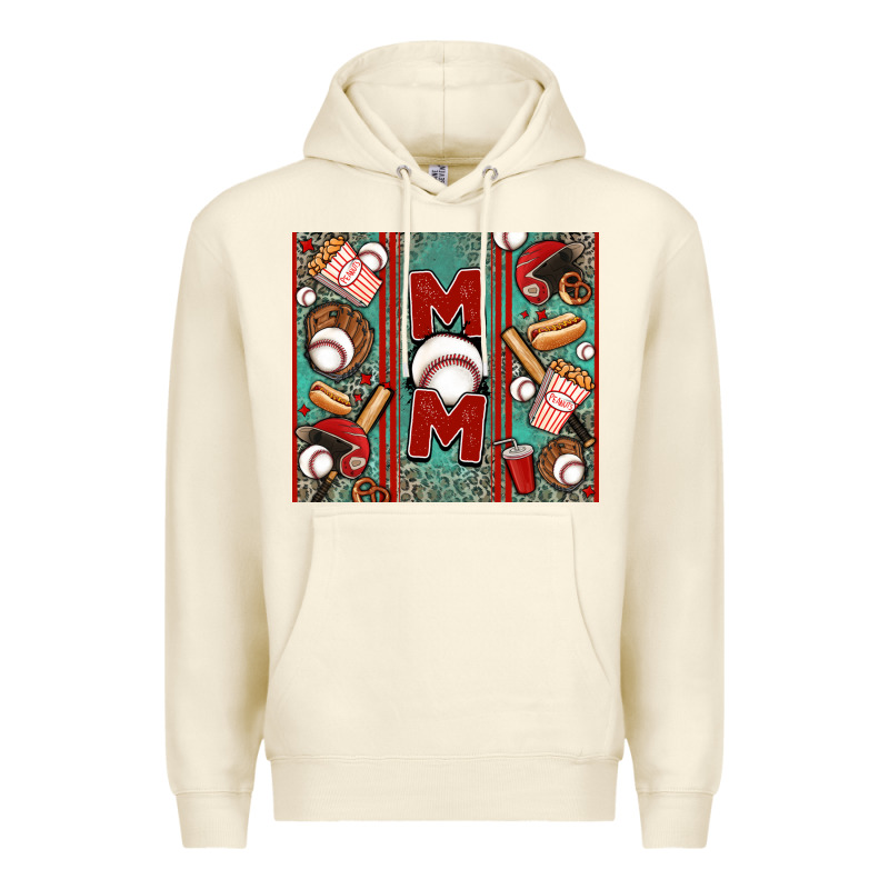Baseball Mom Premium Hoodie by Jasminsmagicworld | Teevron