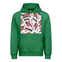 Emerald teacher thunderbolt and glasses Urban Hoodie - BundleAndBundleShop