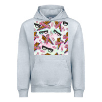 Heather Grey teacher thunderbolt and glasses Urban Hoodie - BundleAndBundleShop