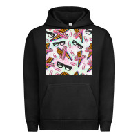 Pigment Black teacher thunderbolt and glasses Urban Hoodie - BundleAndBundleShop