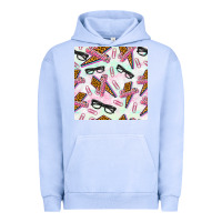 Pigment Grape Ice teacher thunderbolt and glasses Urban Hoodie - BundleAndBundleShop