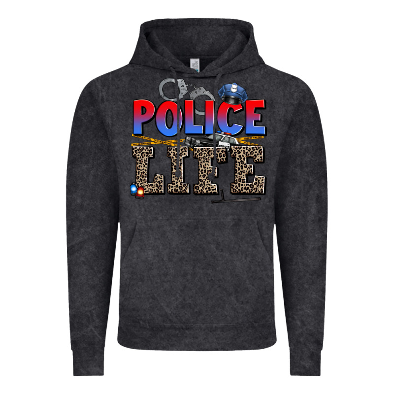 Police Life Vintage Hoodie by AdoDesignShop | Teevron