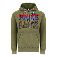 Vintage Olive police life Vintage Hoodie - AdoDesignShop