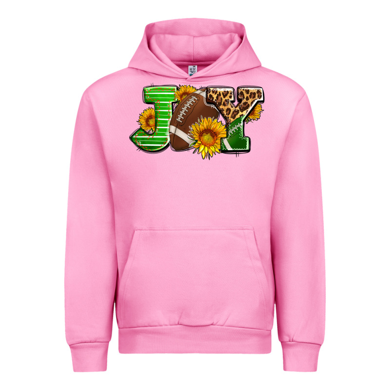 Joy With Football Ball And Sunflower Ado Urban Hoodie by AdoDesignShop | Teevron