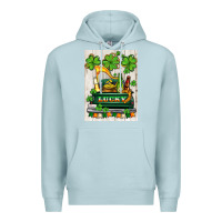 Blue Mist lucky truck Premium Hoodie - AdoDesignShop