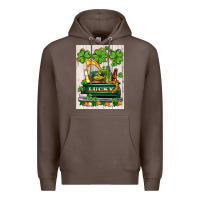 Coffee lucky truck Premium Hoodie - AdoDesignShop