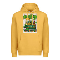Mustard lucky truck Premium Hoodie - AdoDesignShop