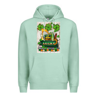 Seafoam lucky truck Premium Hoodie - AdoDesignShop
