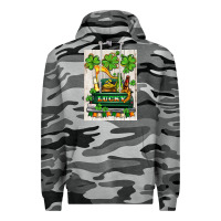 Slate Camo lucky truck Premium Hoodie - AdoDesignShop