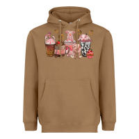 Toasted Coconut pigs coffee cups Heavyweight Hoodie - texasbilliewilder