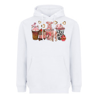 White pigs coffee cups Heavyweight Hoodie - texasbilliewilder