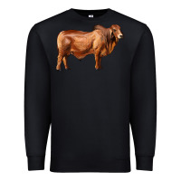 Black brahman bull Premium Sweatshirt - RanaPortraitStore