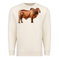 Sandshell brahman bull Premium Sweatshirt - RanaPortraitStore
