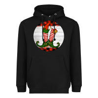 Black Elf Shoes Heavyweight Hoodie - RanaPortraitStore
