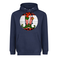 Navy Elf Shoes Heavyweight Hoodie - RanaPortraitStore