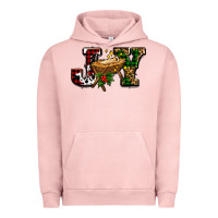 Pigment Salmon joy with baby jesus ado Urban Hoodie - AdoDesignShop