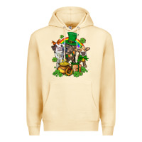 Pina Colada little cows and st patricks party Premium Hoodie - AdoDesignShop