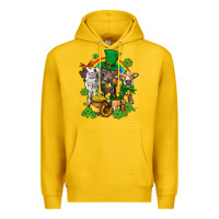 Lemon little cows and st patricks party Premium Hoodie - AdoDesignShop
