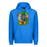 True Royal little cows and st patricks party Premium Hoodie - AdoDesignShop
