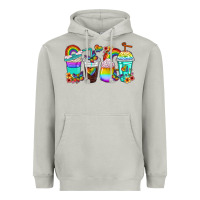 Moon Dust rainbow coffee cups Heavyweight Hoodie - texasbilliewilder