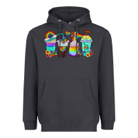 Smoke rainbow coffee cups Heavyweight Hoodie - texasbilliewilder