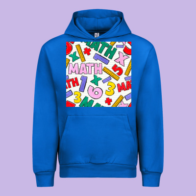 Math Seamless Pattern Urban Hoodie Designed By Bundleandbundleshop