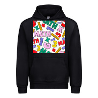 Foreset Green math seamless pattern Urban Hoodie - BundleAndBundleShop
