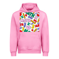 Fuchsia Pink math seamless pattern Urban Hoodie - BundleAndBundleShop