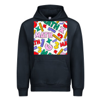Navy math seamless pattern Urban Hoodie - BundleAndBundleShop