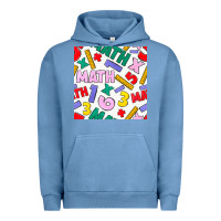Pigment Pebble Blue math seamless pattern Urban Hoodie - BundleAndBundleShop