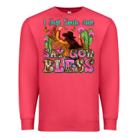 Cardinal i just smile and say god bless Premium Sweatshirt - Zillion Design Studio