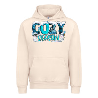 Sandshell cozy season with snowman ado Urban Hoodie - AdoDesignShop