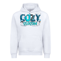 White cozy season with snowman ado Urban Hoodie - AdoDesignShop