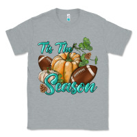 Heather Grey tis the season Classic Tee - BundleAndBundleShop