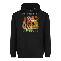 Raising Hell With The Hippies And The Cowboys Heavyweight Hoodie | Teevron
